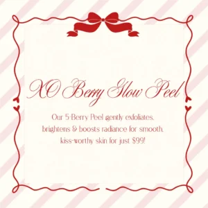 XO Berry Glow Peel Facial